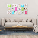 12/18 Picture Frames Collage for Photos in 4" x 6" Glass Protection Furniture & Decor - Tophatter Daily Deals