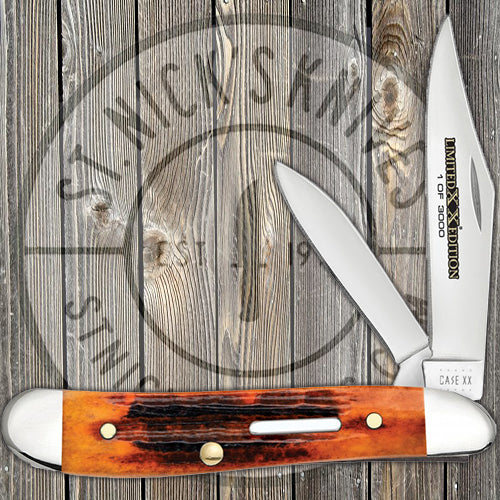 Case Peanut - Limited Edition XXXVI - Second Cut Autumn Bone - 12186 Traditional Knives - Tophatter Daily Deals