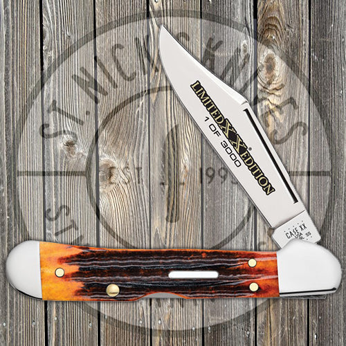 Case Copperlock - Limited Edition XXXVI - Second Cut Autumn Bone - 12187 Traditional Knives - Tophatter Daily Deals