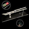 Best Quality Game Butterfly Knife IRL Game Balisong For Collection RGX Knife CNC & Stand - Tophatter Daily Deals