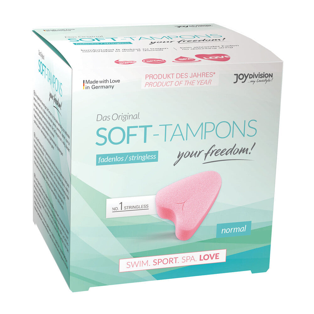 Stringless Original Soft Tampons Normal 3 Pieces – Comfortable Skin-Friendly Tampons > Essentials > Menstrual Products - Tophatter Daily Deals