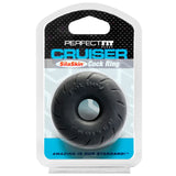 Cruiser Ring 2.5in SilaSkin Black > Cock Ring > Single - Tophatter Daily Deals
