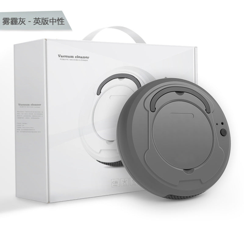 Aobao sweeping machine, automatic vacuum cleaner, lazy sweeper, small appliances, creative gifts, home appliance manufacturers, wholesale Grey 7 - Tophatter Daily Deals