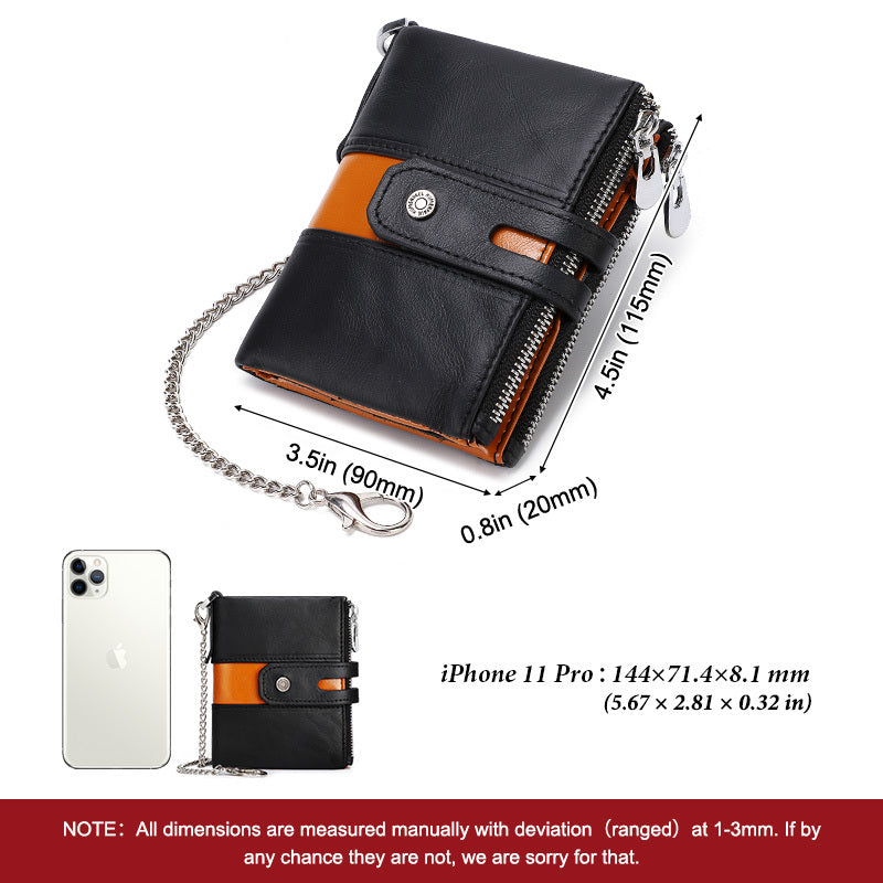 Anti-theft brush wallet 0 - Tophatter Daily Deals