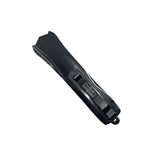 Carbon Fiber Automatic OTF Knife w/ Belt Clip Knife - Tophatter Daily Deals