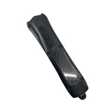 Carbon Fiber Automatic OTF Knife w/ Belt Clip Knife - Tophatter Daily Deals