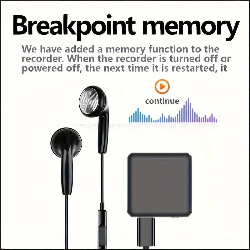 32GB-Voice Recorder, 7 DAY-BATTERY LIFE - Tophatter Daily Deals