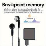 32GB-Voice Recorder, 7 DAY-BATTERY LIFE - Tophatter Daily Deals