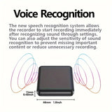 32GB-Voice Recorder, 7 DAY-BATTERY LIFE - Tophatter Daily Deals