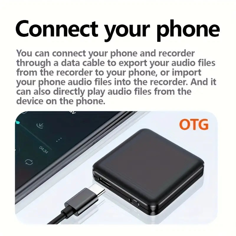 32GB-Voice Recorder, 7 DAY-BATTERY LIFE - Tophatter Daily Deals