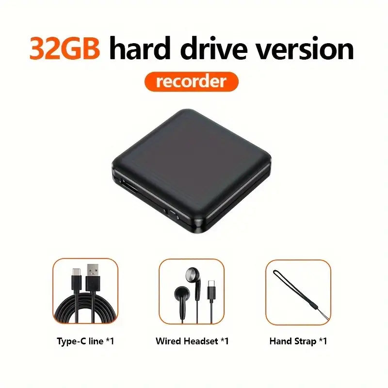 32GB-Voice Recorder, 7 DAY-BATTERY LIFE - Tophatter Daily Deals