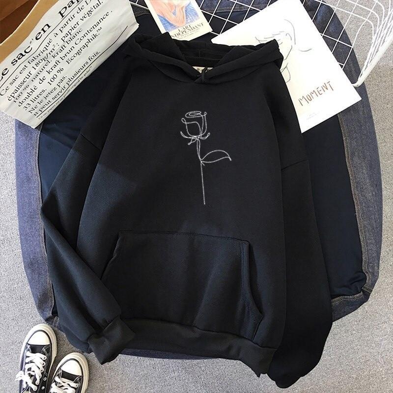 Oversized Cozy Women’s Hoodie - Relaxed Fleece, Casual 3D Changing Face Moving Picture Frame - Tophatter Daily Deals