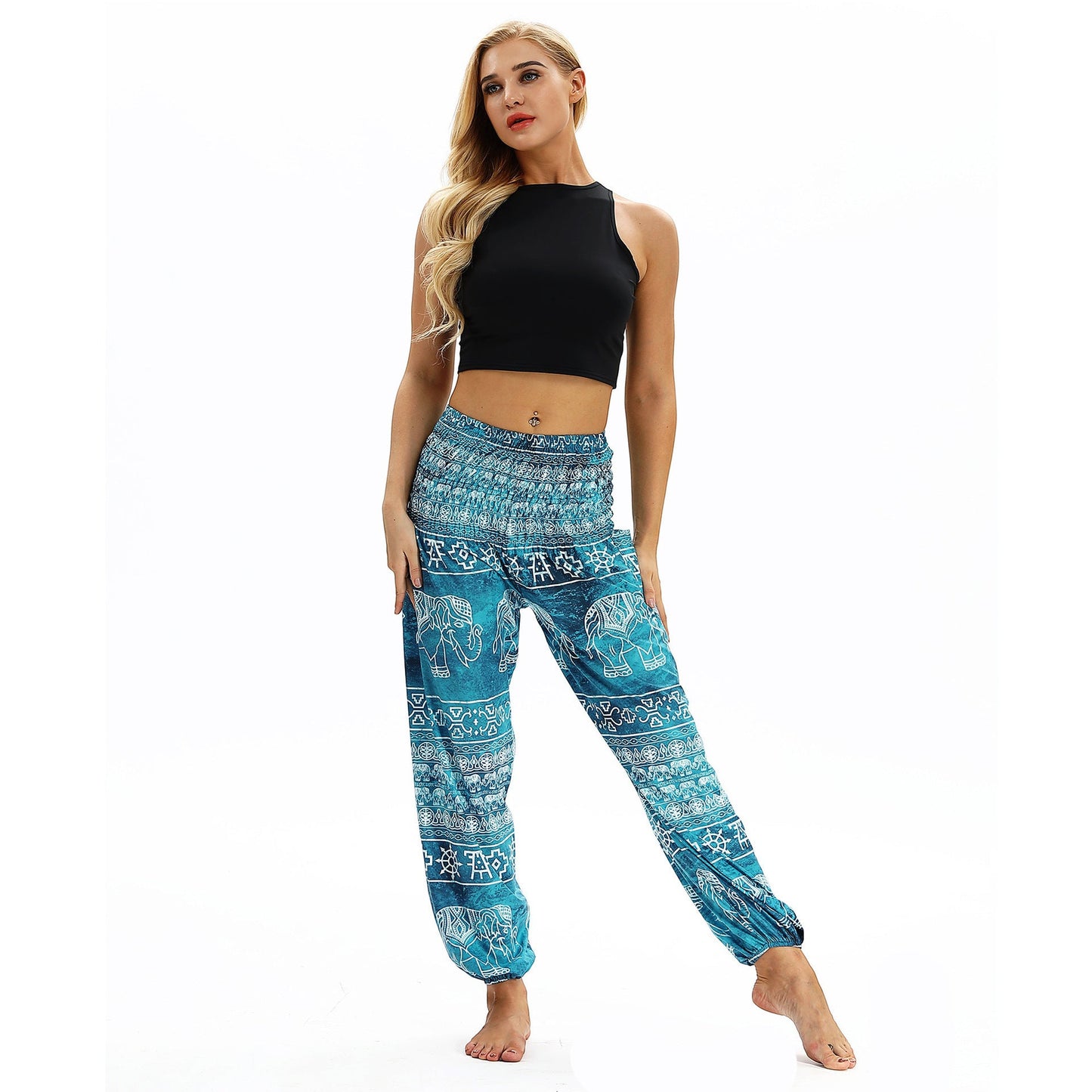 Belly Dance Yoga Pants YCI035 One size 0 - Tophatter Daily Deals