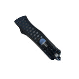 3.5" Double Action OTF Knife With Dagger Blade - Tophatter Daily Deals