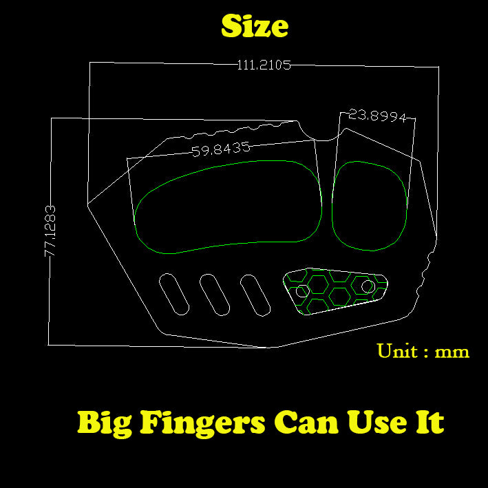 2025 New Knuckles Weapon Brass Knuckles - Tophatter Daily Deals