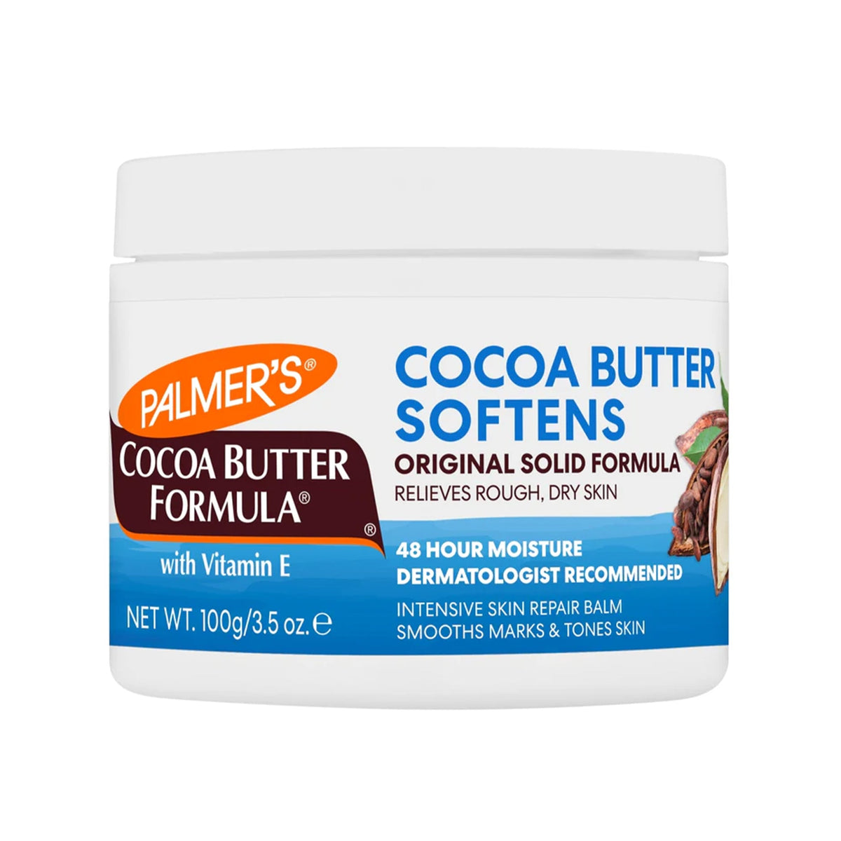 Cocoa Butter Formula Cream With Vitamine E Jar 100g - Tophatter Daily Deals