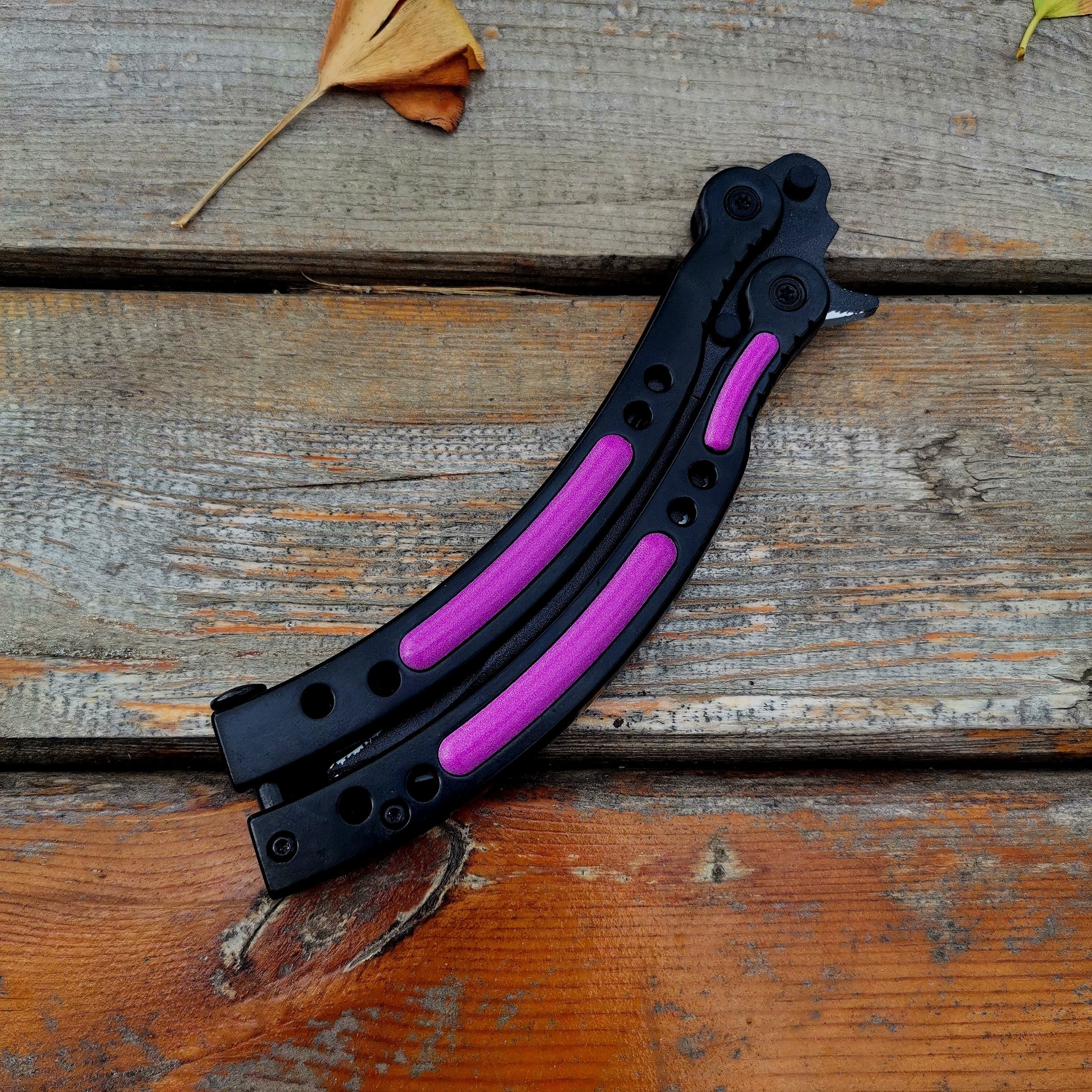 Global Offensive Game Butterfly Knife Blunt Blade Trainer Replica - Tophatter Daily Deals