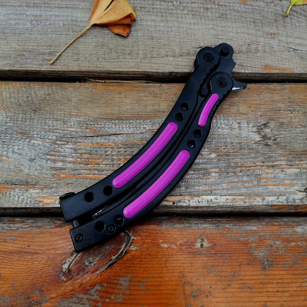 Global Offensive Game Butterfly Knife Blunt Blade Trainer Replica - Tophatter Daily Deals