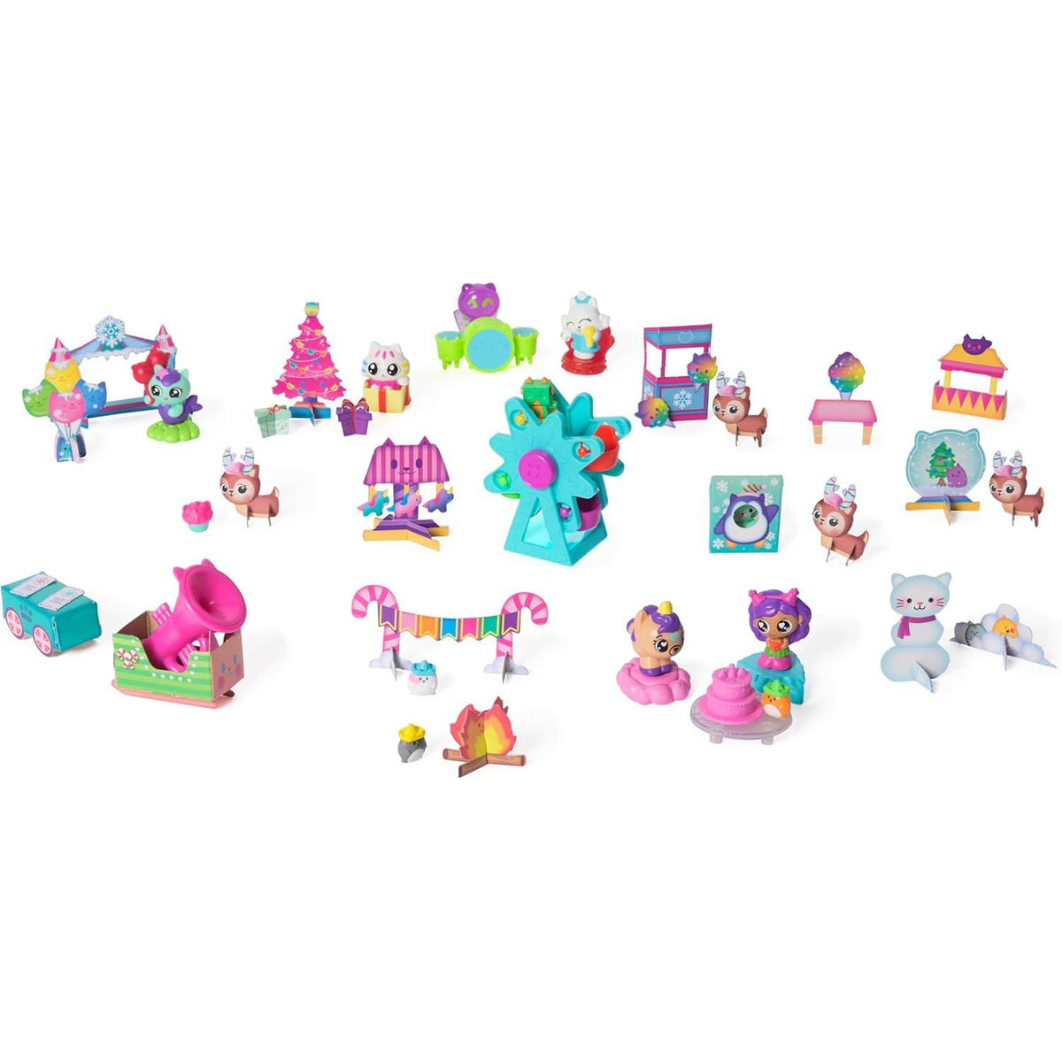 Gabby’s Dollhouse Christmas Advent Calendar for Kids with 24 Surprise Toys Advent Calendar - Tophatter Daily Deals
