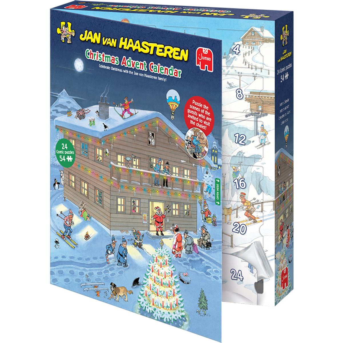 Jan van Haasteren Christmas Advent Calendar 2025 | Jigsaw Advent Calendar Advent Calendar - Tophatter Daily Deals