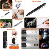 125-Pieces: Emergency Survival Gear Tactical for Outdoor Adventure Outdoor Recreation - Tophatter Daily Deals