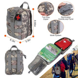 125-Pieces: Emergency Survival Gear Tactical for Outdoor Adventure Outdoor Recreation - Tophatter Daily Deals