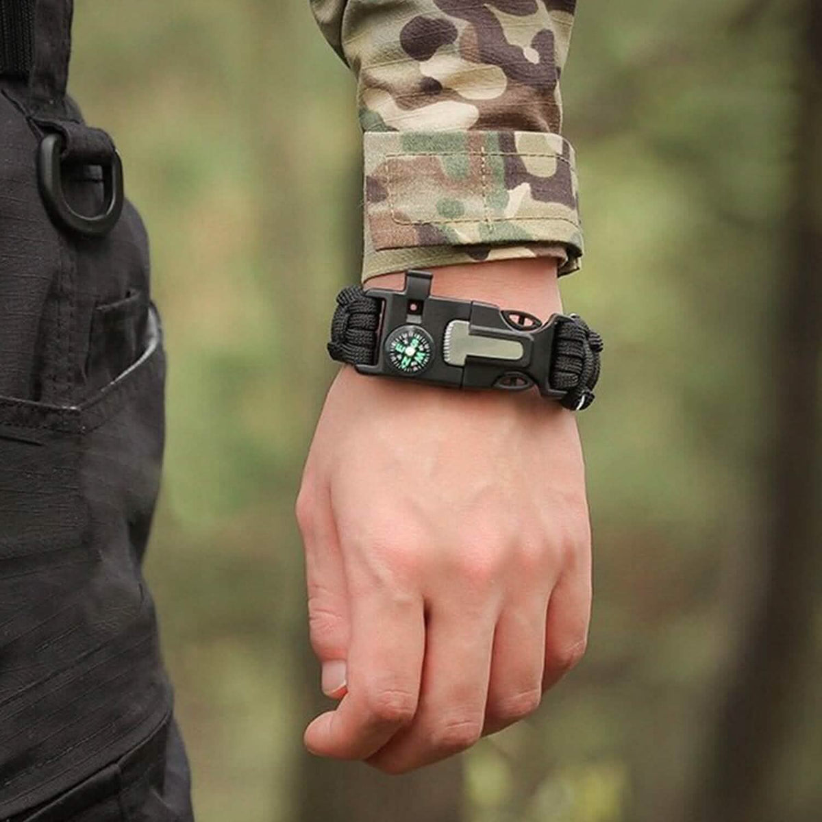 125-Pieces: Emergency Survival Gear Tactical for Outdoor Adventure Outdoor Recreation - Tophatter Daily Deals