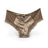 Luxurious Comfort Women's Lace Panties Coffee Underwear - Tophatter Daily Deals