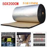 Automotive aluminum foil sound insulation, firewall, heat and sound insulation mat 0 - Tophatter Daily Deals