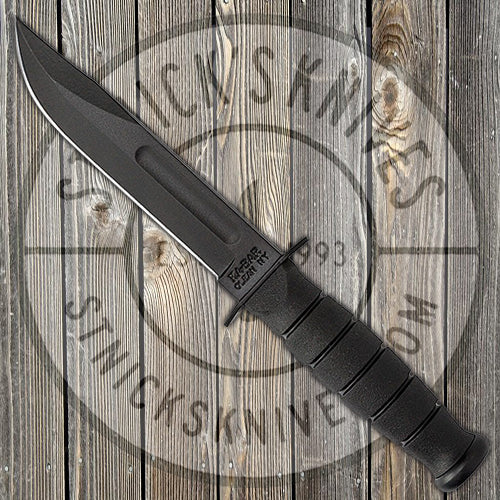 KA-BAR Knives Short Fighting Knife - 1095 Steel - Kraton G Handle - 1256 Knives - Tophatter Daily Deals
