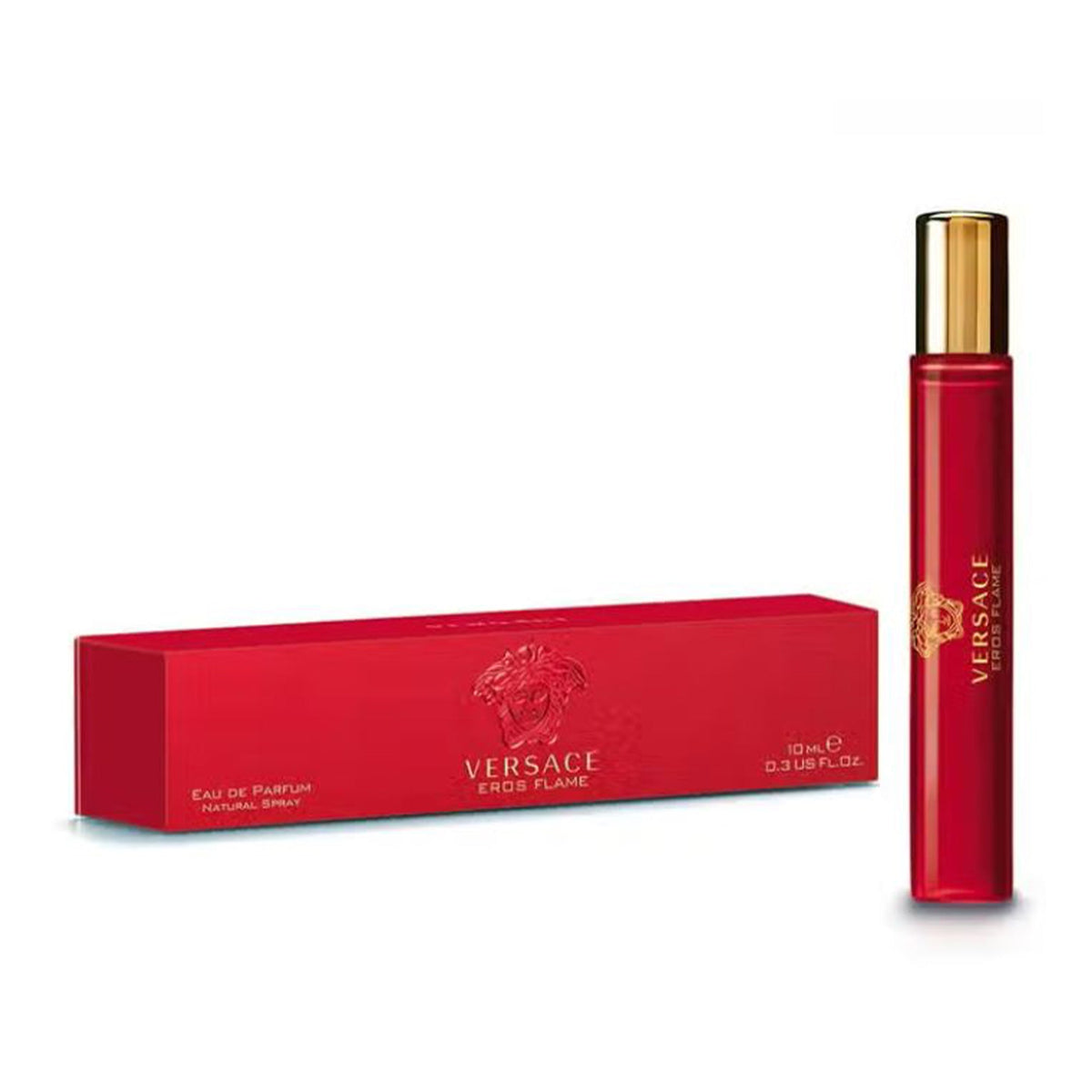 Versace Eros Flame Eau De Parfum 10ml Spray - Tophatter Daily Deals