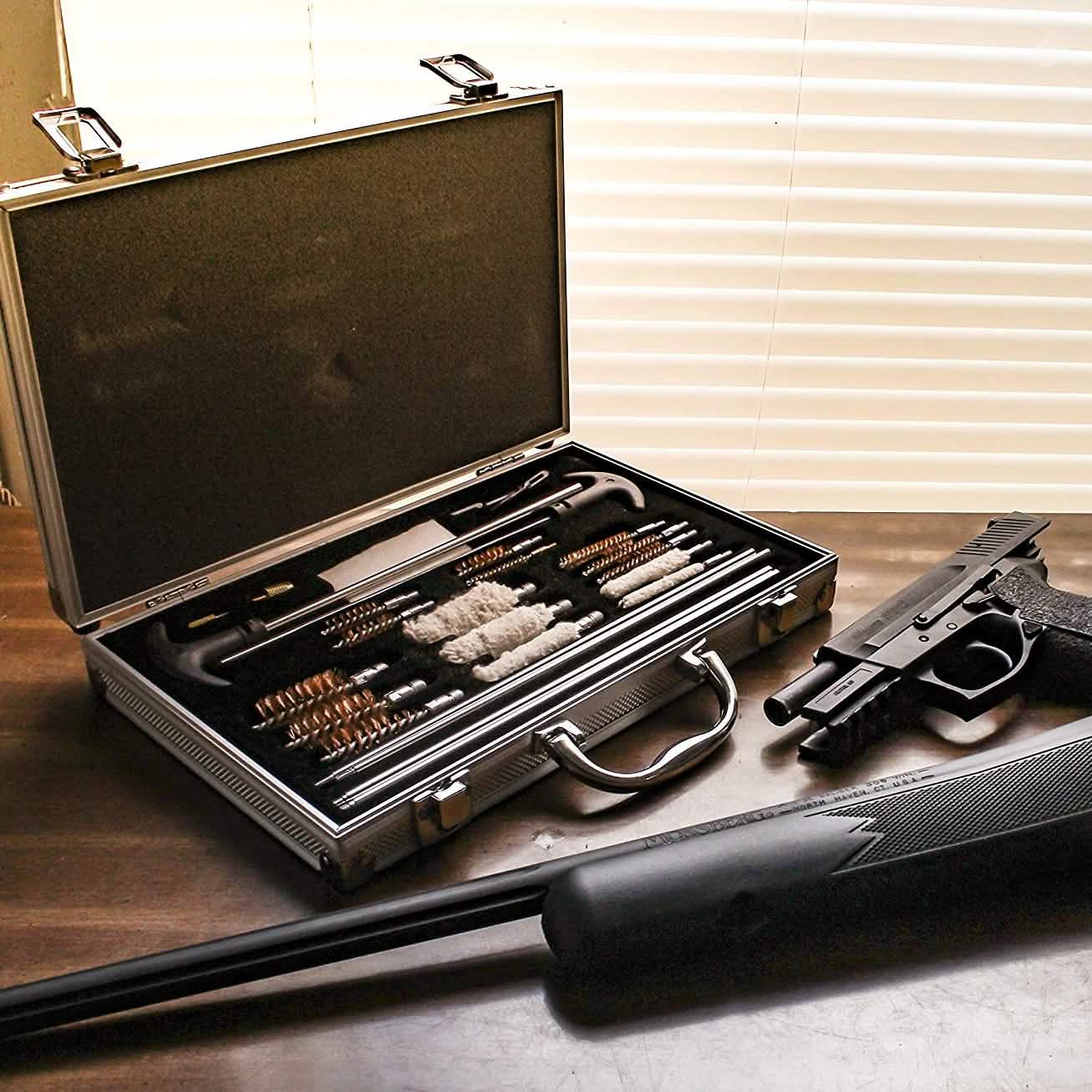 126-Piece: Universal Gun Cleaning Kit Everything Else - Tophatter Daily Deals