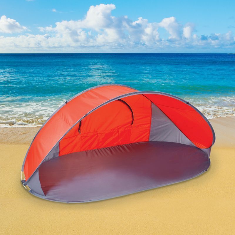 Pop-Up Beach Tent With Carry Bag Everything Else - Tophatter Daily Deals