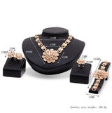 Alloy Four-piece Alloy Jewelry Set 0 - Tophatter Daily Deals
