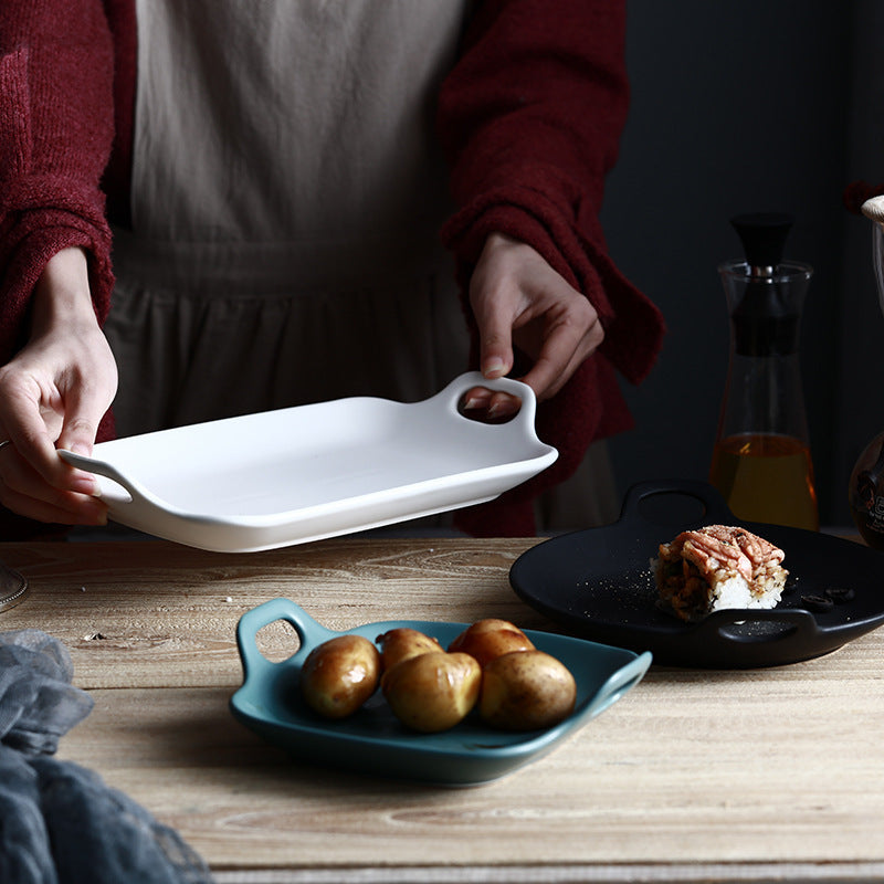 Baking oven-Ear heat resistant baking tray 0 - Tophatter Daily Deals