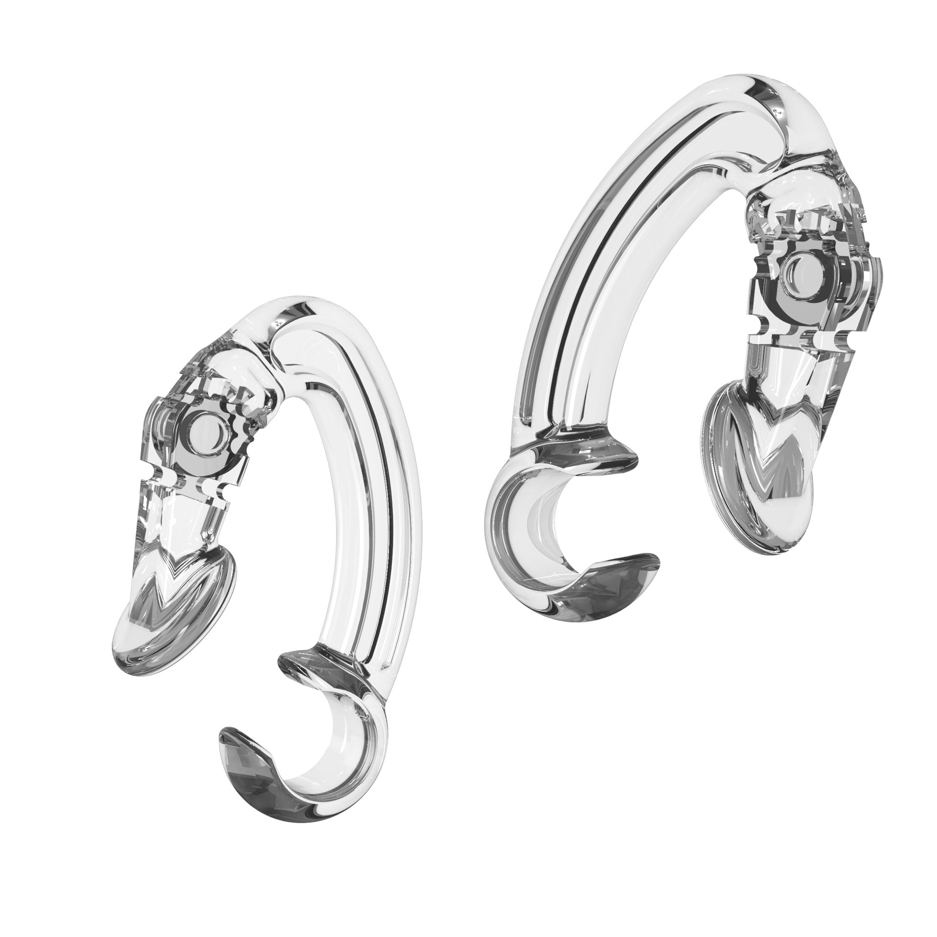 Anti-Lost Earphone Clip Lightweight Bluetooth Earphone Transparent 0 - Tophatter Daily Deals