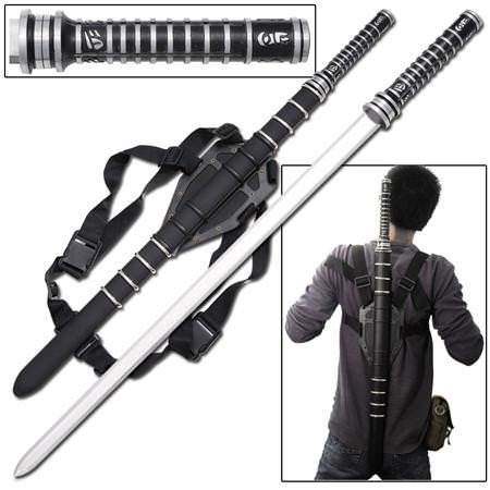 Fantasy Blood Warrior Sword Day Walker Blade With Back Strap - TOPHATTER'S ARMORY DEALS Collectible Weapons - Tophatter Daily Deals
