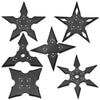 Assassins Creed Nightshade Shuriken Set Black With Pouch - TOPHATTER'S ARMORY DEALS Collectible Weapons - Tophatter Daily Deals