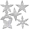 Assassin Creed 6 Pack Throwing Star Set With Pouch - TOPHATTER'S ARMORY DEALS Collectible Weapons - Tophatter Daily Deals