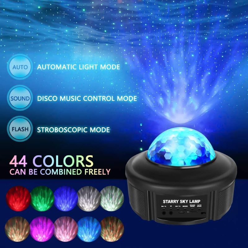 Bluetooth Music Starry Sky Projector 0 - Tophatter Daily Deals