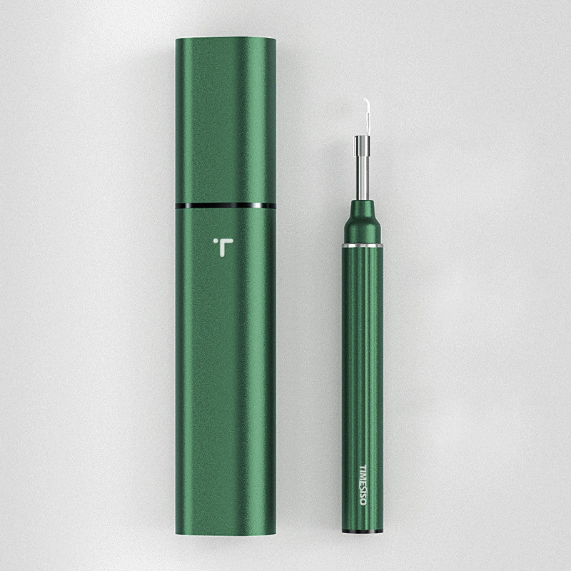3.9mm WiFi Ear Cleaner Wax Removal Tool Ear Cleaning Camera Otoscope Wireless LED Light Oral Inspection For Android IOS Green USB 0 - Tophatter Daily Deals