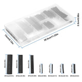127-Piece: 2:1 Heat Shrink Tube Wire Wrap Assortment Set Home Improvement - Tophatter Daily Deals