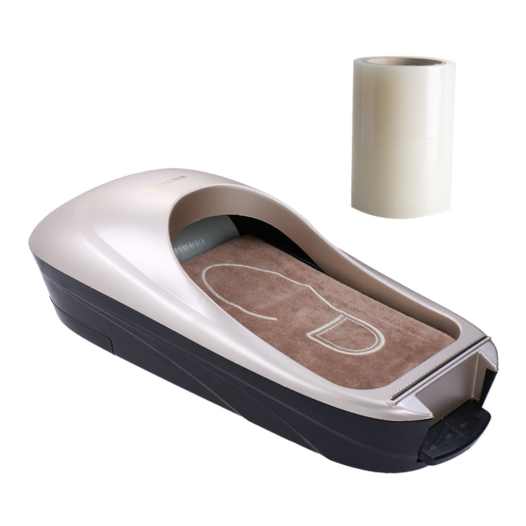Baking paint automatic shoe cover machine Silver 0 - Tophatter Daily Deals