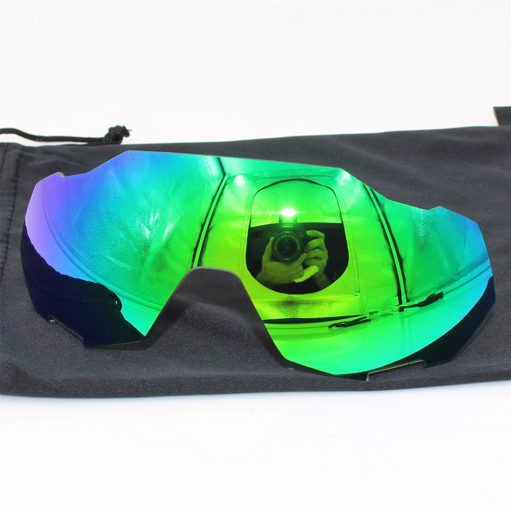 Bicycle riding glasses Green lens 0 - Tophatter Daily Deals