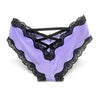 Ice silk lace panties Violet 0 - Tophatter Daily Deals