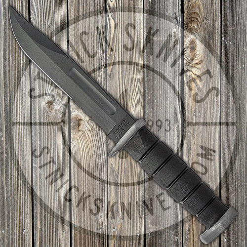 KA-BAR Knives Extreme Fighting Knife - Combo Edge D2 Steel - Kraton G Handle - 1283 Knives - Tophatter Daily Deals