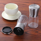 2 PcsLot Salt And Pepper Grinder Set 0 - Tophatter Daily Deals