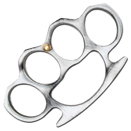 Heavy Duty Stainless Silver Color Belt Buckle Collectible Weapons - Tophatter Daily Deals