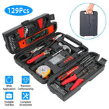 129-Pieces Set: Household Hand Tool Set Home Improvement - Tophatter Daily Deals