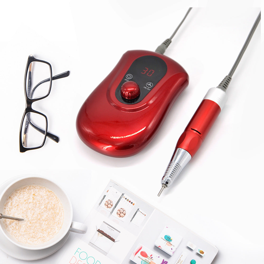 30000 rpm rechargeable portable nail polisher 0 - Tophatter Daily Deals
